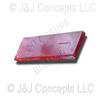 RED REAR SIDE REFLECTOR