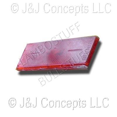 RED REAR SIDE REFLECTOR