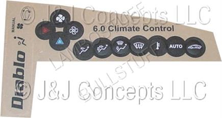 6.0 Late Model Climate Control Button Graphics