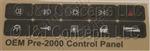 Pre-2000  Button Control Panel Graphics Only