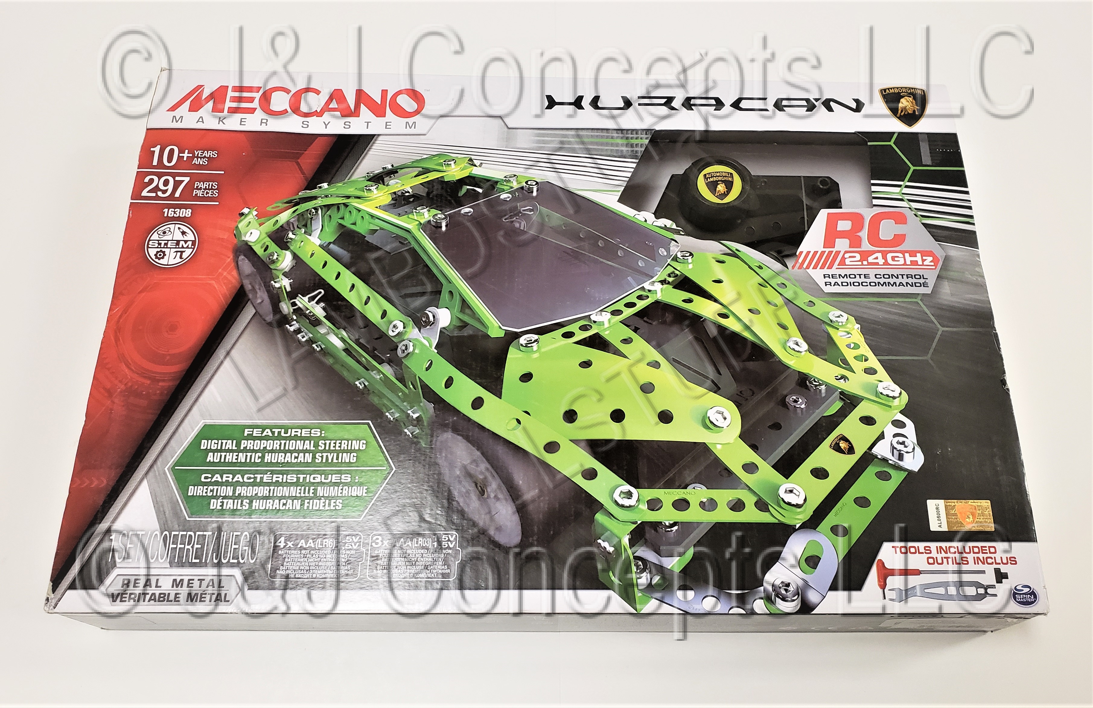 Meccano rc lamborghini huracan on sale