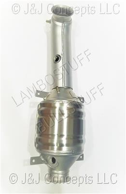RIGHT INSULATED FRONT CATALYTIC CONVERTER
