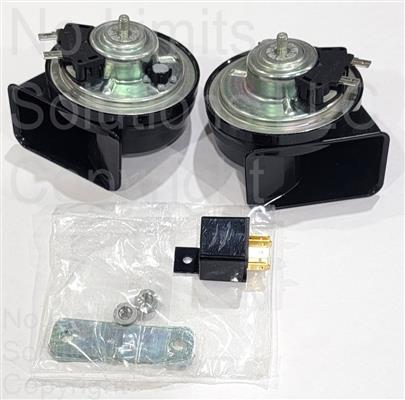 DIABL HORN ASSEMBLY KIT (PAIR)